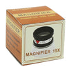 Mini Portable 15X Cylinder Type Jewelry Antique Magnifier
