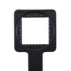20X Foldable Metal Dual Lens Magnifier, Black Paint Desk Table Mount Magnifier