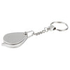 Portable Folding Loupe Metal Jewelry Antique Magnifier Magnifying Eye Glass Lens Keychain