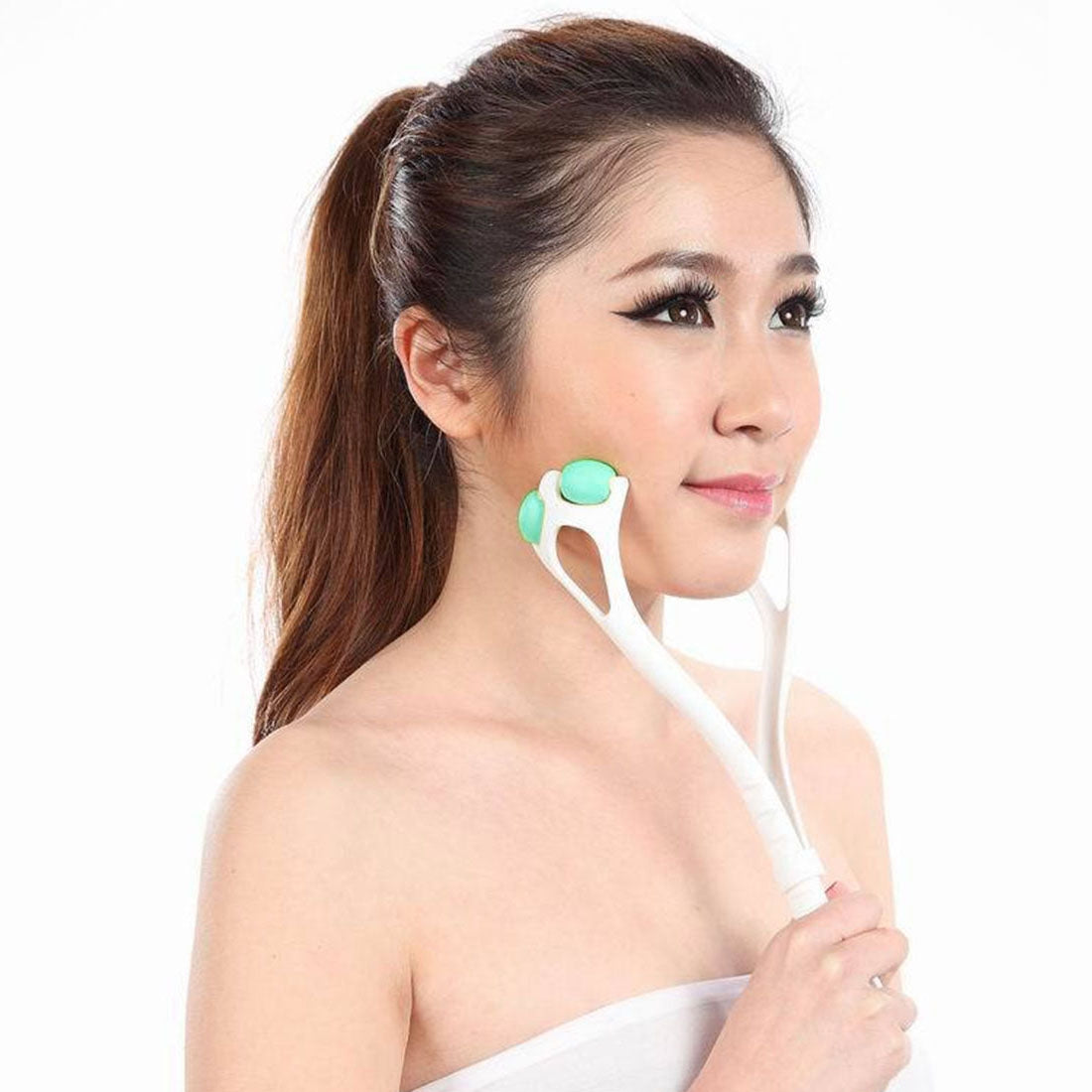 FunAdd Thin Effectively Face-lift Roller Facial Massager, Random Color Delivery