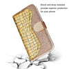 Crocodile Texture Matching Horizontal Flip Leather Case with Card Slots & Holder For Galaxy S10 Plus(Gold)