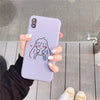 TPU Protective Case For iPhone 8 & 7(Cartoon Model F)