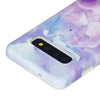TPU Protective Case For Galaxy S10 Plus(Purple Marble)