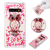 TPU Protective Case For Galaxy S10 Plus(Pink Owl)