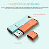 OV 64GB U-Color Metal USB 2.0 Flash Disk(Orange)