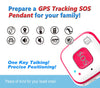 REACHFAR V28 Necklace Style GSM Mini LBS WiFi AGPS Tracker SOS Communicator(Pink)