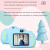 New RK-K9 2.0 / 2.4 inch 2000W Pixel Dual-lens Child Camera, Support Game & Video & 64GB TF Card (Blue)