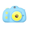 New RK-K9 2.0 / 2.4 inch 2000W Pixel Dual-lens Child Camera, Support Game & Video & 64GB TF Card (Blue)