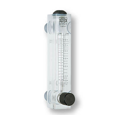 Acrylic Float Air Gas Rotameter Water Flow Meter