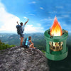 168# Outdoor Camping Mini 8 Wicks Kerosene Stove Burner for Picnic Cooking