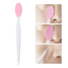 Plastic + Silicone Manual Blackhead Removal Exfoliating Facial Massage Cleaning Brush