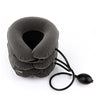 Household Full Cashmere Cervical Traction Instrument Neck Protection Inflatable Cervical Spine Massage Instrument (Grey)