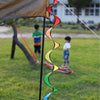 Outdoor Camping Rainbowtree Spinner Bunting Decoration, Size: 110*22 cm