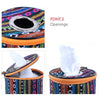 Outdoor Camping Foldable Ethnic Style Cloth Tissue Case Storage Bag, Size: 14.5*13 cm