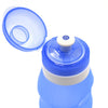 Outdoor Travel Creative Portable Silicone Folding Water Bottle Cup, Capacity: 600ml(Blue)