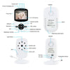 BM-SM24 2.4 inch LCD 2.4GHz Wireless Surveillance Camera Baby Monitor with 8-IR LED Night Vision, Two Way Voice Talk(White)