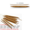 18 in 1 / Set Weaving Tools Sweater Needle Transparent Tube Carbonized Bamboo Annular Needle Sweater Knitting Needles, Length: 100cm