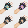 Unisex Half Finger Gloves Outdoors Riding Non-slip Breathable Sports Gloves, Size: S, Plamar: 16*12*3.0cm(Blue)
