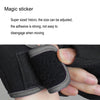 Unisex Half Finger Gloves Outdoors Riding Non-slip Breathable Sports Gloves, Size: L, Plamar: 22*18*3.0cm(Black)