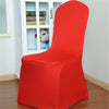 Elastic Chair Cover Weddings Banquet Restaurant Chair Covers(Red)