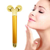 3D-24K V-shaped Thin Tighten Facial Massager (6000 Vibrations/1 min)(Gold)
