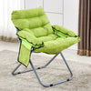 Creative Lazy Folding Sofa Living Room Single Sofa Chair Tatami Lounge Chair(Green)