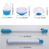 Multi-function Tub and Tile Scrubber Cordless Power Spin Scrubber Power Cleaning Brush Set for Bathroom Floor Wall, UK Plug