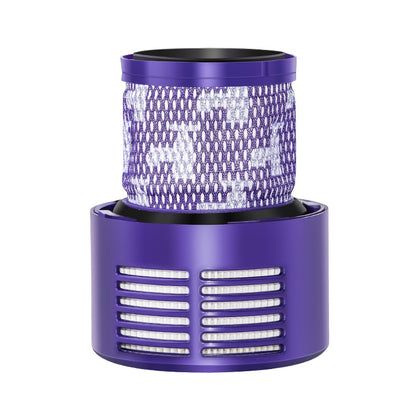 Vacuum Cleaner Filter Core Rear Parts Accessories for Dyson V10, US Version(Purple)