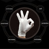 12 Pairs Pure Cotton Working Gloves, Thin Section