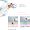 Portable USB Charging 5 Settings Electric Facial Cleaner Acne Remover Beauty Massager(Gold)