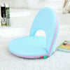 Multifunctional Folding Bed Backrest Waist Pregnant Women Breastfeeding Chair, 42-Speed / Large(Baby Blue)