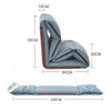 B1 Foldable Washable Lazy Sofa Bed Tatami Lounge Chair (Dark Coffee)