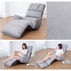 C5 Lazy Sofa Bed Bedroom Leisure Armrest Recliner Single Sofa Recliner (Grey)