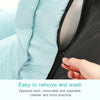 Adjustable Bedroom Bed Pregnant Women Breastfeeding Back Recliner (Grey)