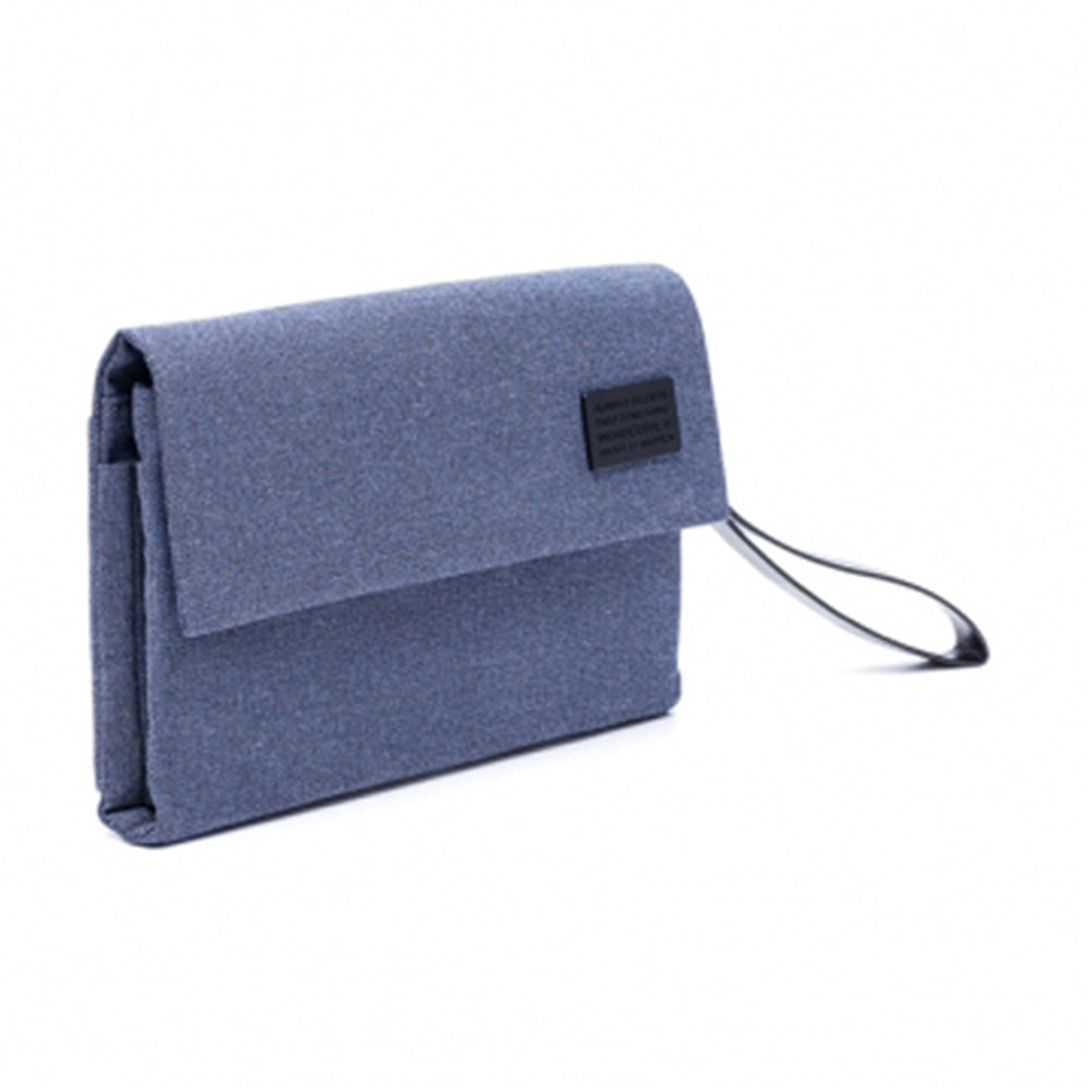 Original Xiaomi Portable Waterproof Oxford Cloth Digital Storage Bag with Detachable Lanyard(Dark Blue)