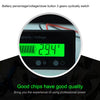 H6133 12V-84V Lead-acid Battery Voltage Tester Percentage Voltmeter Gauge Lithium Battery Status Monitor(Green Light)