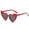 Heart Shape UV400 Polarized Sunglasses for Women(Red)