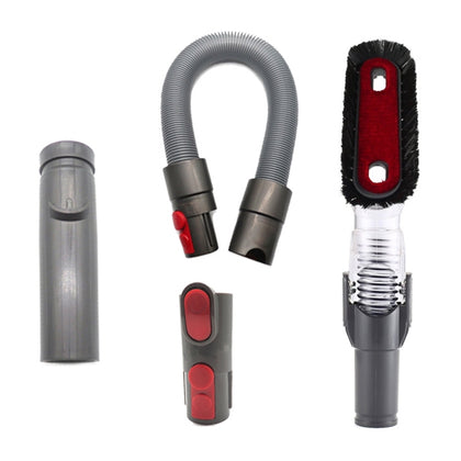 XD998 4 in 1 Handheld Tool Bendable Anti-static Suction Head Kits D931 D928 D918 D907 for Dyson V6 / V7 / V8 / V9 / V10 Vacuum Cle