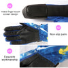 Protective Unisex Skiing Riding Winter Outdoor Sports Touch Screen Thickened Splashproof Windproof Warm Gloves, Size: S