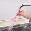 2 PCS Faucet Splash Water-saving Shower Bath Adjustable Valve Filter Water Saving Devices, Large Size: 6.5 x 15cm, Suitable for 17mm Diameter Round Faucets(Pink)