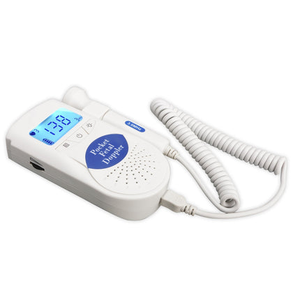 JPD-100S6 I LCD Ultrasonic Scanning Pregnant Women Fetal Stethoscope Monitoring Monitor / Fetus-voice Meter, Complies with IEC6060