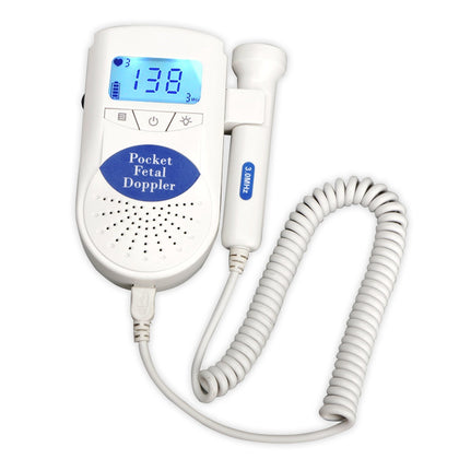 JPD-100S6 I LCD Ultrasonic Scanning Pregnant Women Fetal Stethoscope Monitoring Monitor / Fetus-voice Meter, Complies with IEC6060