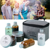 Naturehike 6pcs Outdoor Camping Seasoning Bottles Cans With A Bag For BBQ Portable Picnic Tableware Storage Container