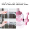 5 PCS Rotatable Water-saving Device Water Filter Faucet Water Purifier, Size: 18.6cm(Pink)