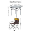 5 in 1 Hewolf 1746 Outdoor Portable Folding Table Chair Set(Army Green)
