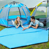 Hewolf 1783 Hexagonal Automatic Thickening Inflatable Bed Mattress Camping Tent , Size: 208x248cm (Blue)
