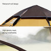 Hewolf 1789 Outdoor Camping Hexagonal Automatic Rain-proof Tent, Flagship Version(Camel)