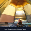 Hewolf 1789 Outdoor Camping Hexagonal Automatic Rain-proof Tent, Flagship Version(Dark Green)