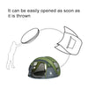 HUILINGYANG Outdoor Camping Automatic Tent 1-2 People Quickly Open Tent, Size: 240x180x105cm(Green)