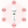 Multi-functional Household Beauty and Body Apparatus Facial Ion Importer (White)